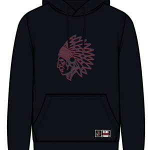 Hoodie Black-Red